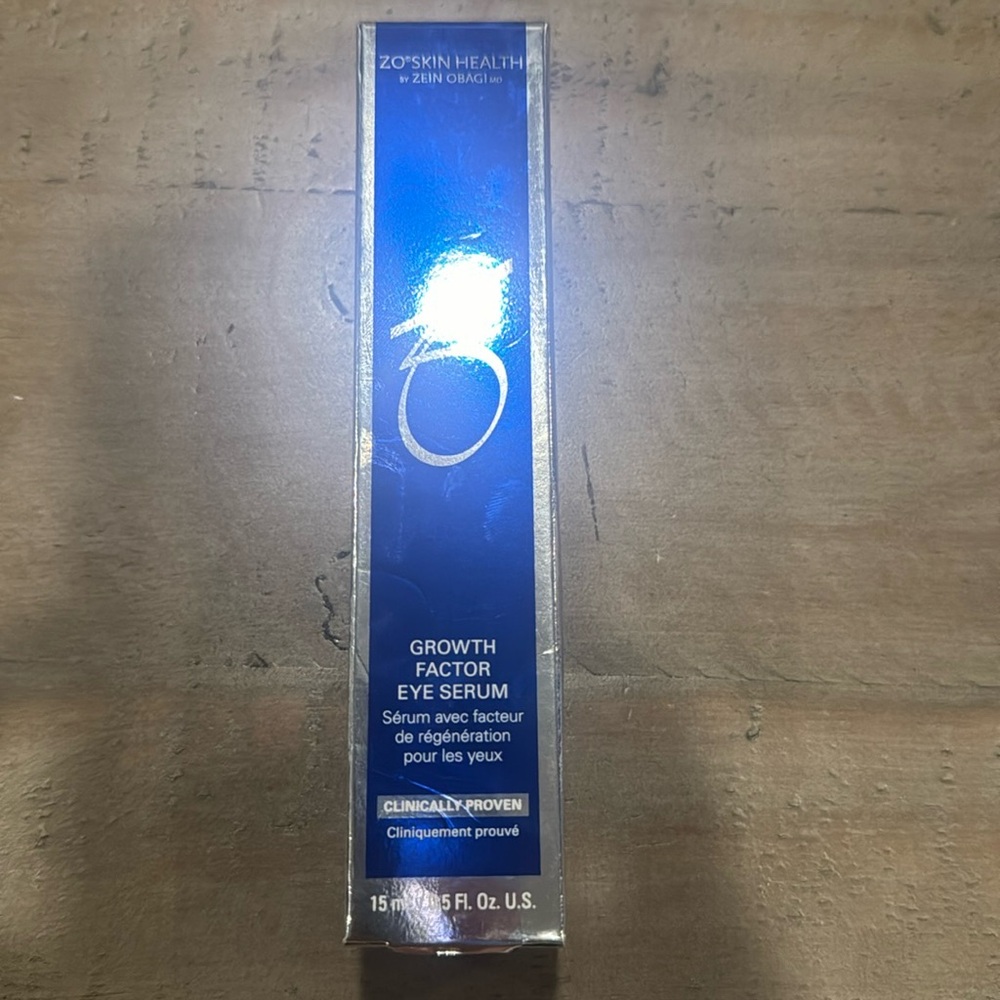 ZO Skin Health Growth Factor Eye Serum 15ml Exp 4/26 New